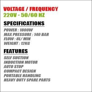 heugor-heugor-h3-pluse-pressure-washer-140-bar-image-preview-2